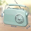 Radio sieciowe, kuchenne DAB+ Bluetooth Blaupunkt LIDO VDR 10