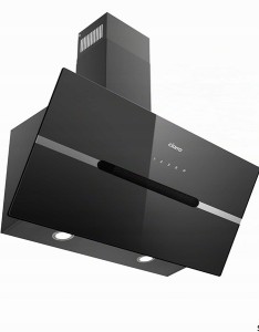 Okap kuchenny skośny pochłaniacz 90 cm CIARRA CBCB9736F