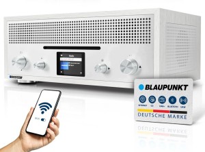 Radio internetowe WiFi retro DAB Bluetooth CD AUX LCD Blaupunkt Milano