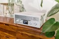 Radio internetowe retro białe Bluetooth CD radio Blaupunkt Milano