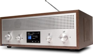 Radio sieciowe FM Retro Bluetooth Kolor LCD AUX Stereo Blaupunkt Verona