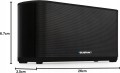 Głośnik przenośny Bluetooth AUX 2x8W RMS Blaupunkt BTK1620