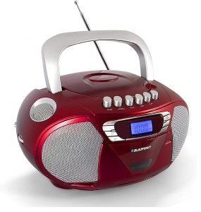 Boombox Radioodtwarzacz |Radio FM|CD/MP3|USB|Kaseta| Blaupunkt B110 RD (Outlet)