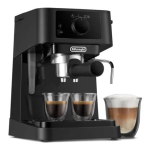 Ekspres ciśnieniowy do kawy kolbowy Delonghi EC230.BK ze spieniaczem (Outlet)