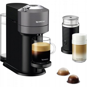 Ekspres kapsułki Nespresso Vertuo DeLonghi ENV120.GYAE ze spieniaczem  (Outlet)