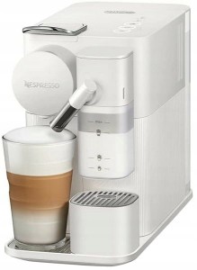 Ekspres do kawy na kapsułki Nespresso DeLonghi EN510.W Latissima One  (Outlet)