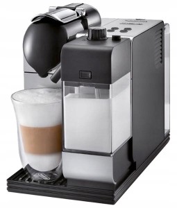 Ekspres do kawy na kapsułki Nespresso DeLonghi Latissima+ One EN520.S (Outlet)
