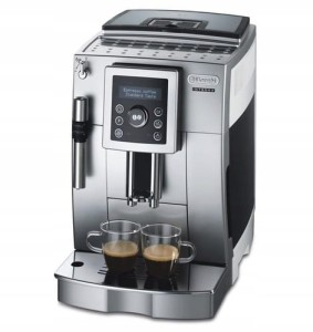 Ekspres ciśnieniowy do kawy z młynkiem i pojemnikiem Delonghi ECAM23.420.SW (Outlet)