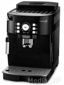 Ekspres ciśnieniowy do kawy z młynkiem i spieniaczem Delonghi ECAM21.116.B (Outlet)