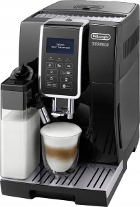 Ekspres ciśnieniowy do kawy z młynkiem i pojemnikiem Delonghi ECAM356.57.B (Outlet)