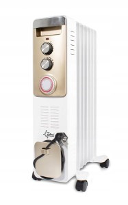 Grzejnik elektryczny olejowy 7 Żeber SUNTEC Heat Safe 1500 PC-TURBO (Outlet)