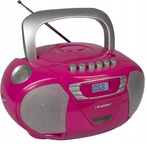 Boombox Radioodtwarzacz | Radio FM | CD | Kaseta | Blaupunkt B11 PLL PK (Outlet)
