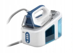 Żelazko z generatorem pary Stacja parowa Braun CareStyle 3 IS3157 BL (1)