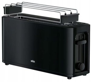 Toster z rusztem do pieczywa Braun HT3110 BK1000W (Outlet)